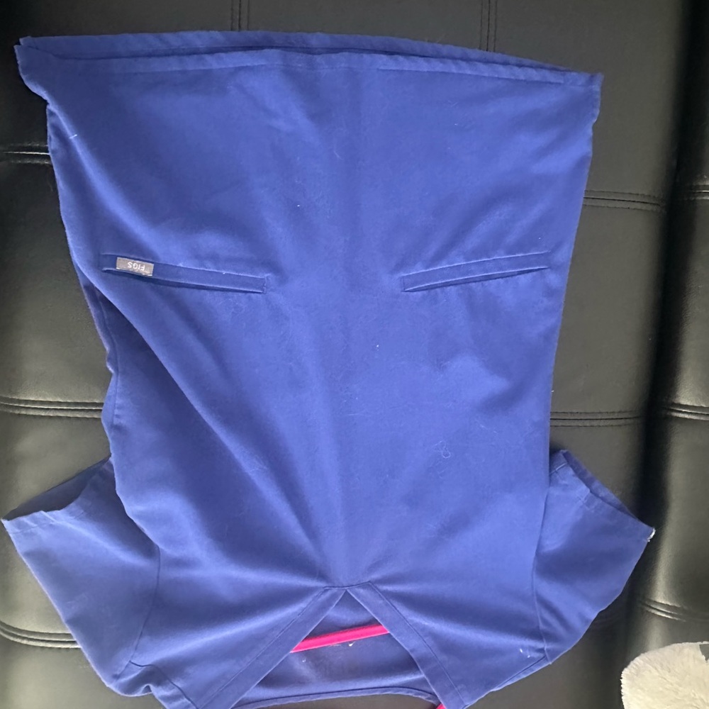 Blue Sleeveless Top